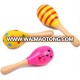 High Quality wooden Musical Instrument,2017 Children wooden musical toys,Hot sale Baby wooden maraca